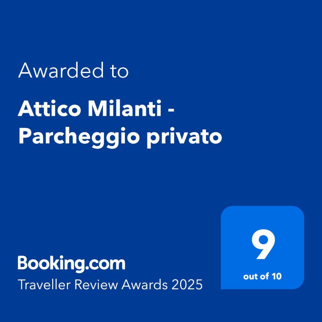 Attico Milanti - Parcheggio Privato Apartment